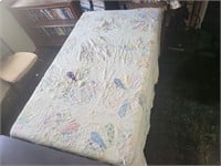 Very old quilt 88 x 52