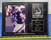 Brian Urlacher 54, Chicago Bears plaque