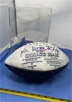 Chicago Bears NFL Football signed