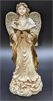 9" Resin Angel With Book Figurine