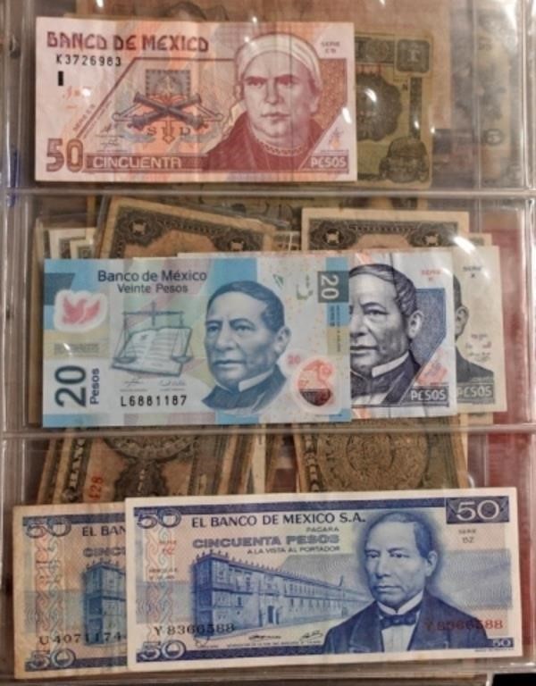 WORLD BANKNOTES USED AVE-VF