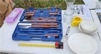 Grill Set, Kitchen Utinsels  New Ice Cube Trays,