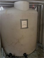 (2) 1200 Gal Plastic Water Tanks