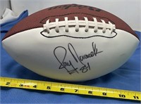 Jay Novacek Dallas Cowboy 84 sign Football