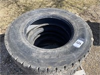 (3) Used Michelin 11R 24.5 HD Truck Tire