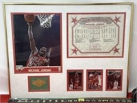 Framed Michael Jordan Chicago Bulls Dream Team