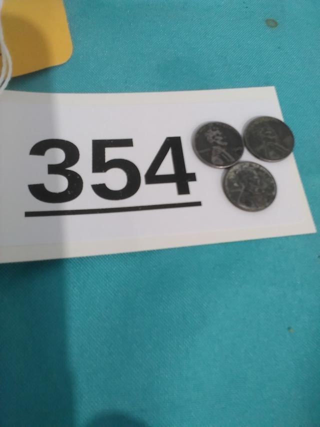 3 Steel Pennies