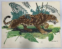 Jaguar Print By Gene Gray 1974