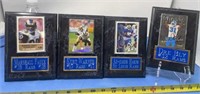 St. Louis Rams Player Plaques, Faulk, Warner,