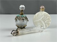Vintage perfume bottles pendant