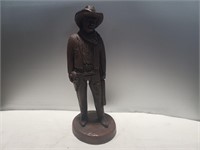 Cowboy statue
