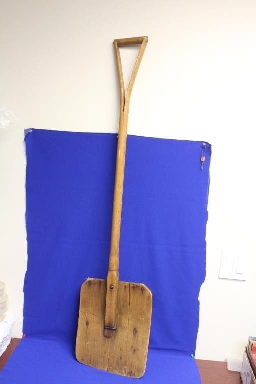 A Primitive Wooden Shovel