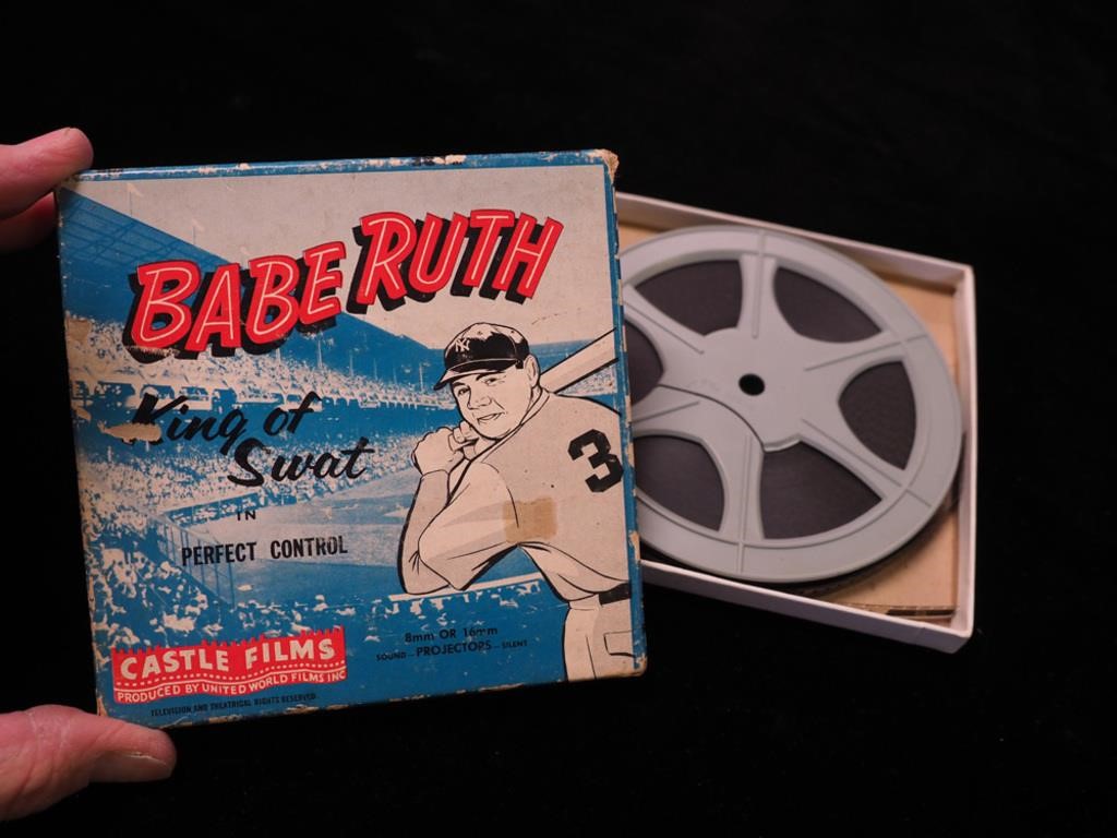 Castle films "Babe Ruth King of Swat in Perfect
