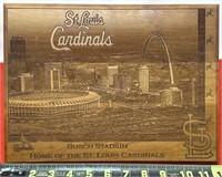 St. Louis Cardinals Bush Stadium Plaque