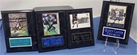 Football plaques including Keenan McCardell,Jay