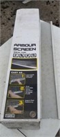 Armour Screen 5inx3ft drop in White Screen