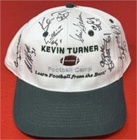 Kevin Turner Football Camp Autographed Cap