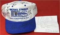 Michael Strahan Football Camp Autographed Cap