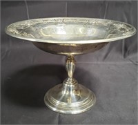 Sterling silver compote