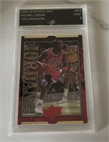 1999 UD Athlete #JE8 Michael Jordan Card