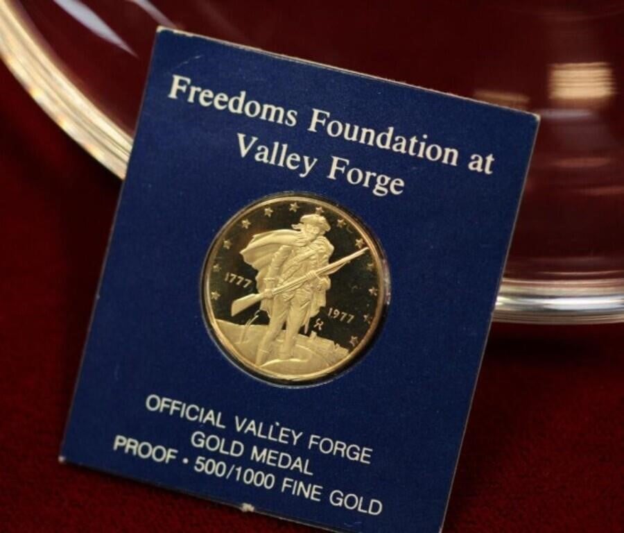 Freedoms Foundation of Valley Forge Gold Metal 500