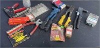 Tools including Craftsman stapler, rivet guns and