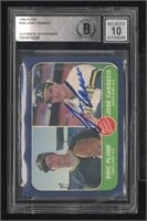 GRADED **SIGNED** JOSE CANSECO BASEBALL CARD