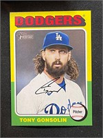 TONY GONSOLIN 2024 TOPPS HERITAGE CARD