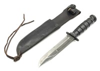 US Camillus Fighting Knife w / Sheath