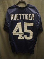 Autographed Rudy Ruettiger Notre Dame Jersey