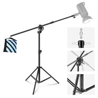 Neewer 2-in-1 Photography Light Stand, Aluminum...