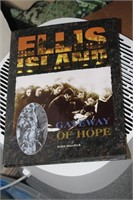 Hardcover Book on Ellis island