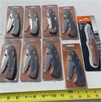 Sealed Ozark pocket Knives and clip knife