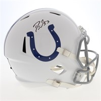 Autographed Darius Leonard Colts Helmet