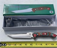 Nib hunting knife by Chipaway , w case