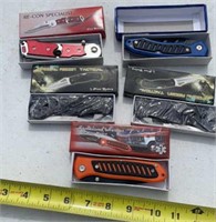 Nib clip on and pocket knives by Frost