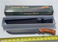Amazon Bowie knife w case