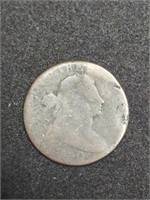 1800 Overdate Draped Bust Large cent