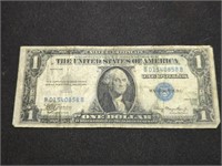 1935 $1 Silver Certificate Morganthau Note US