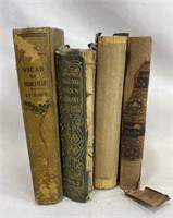 Lot of 4 Antique Books