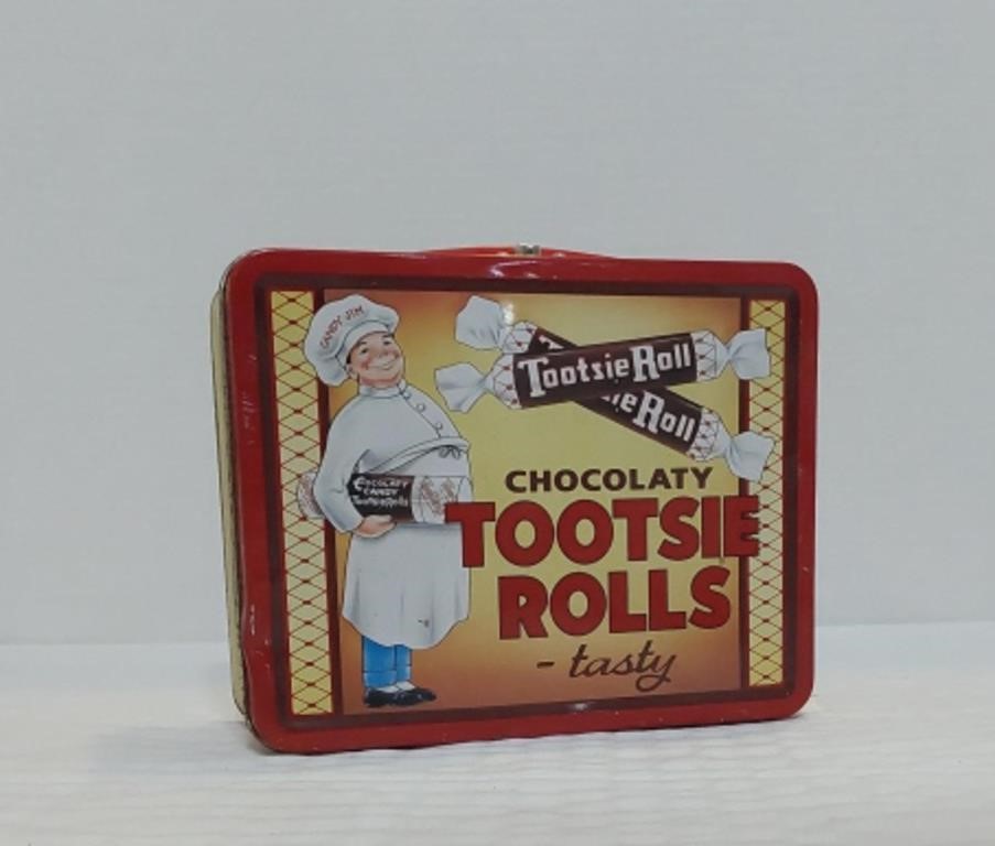 Tootsie Roll Tin Lunch Box