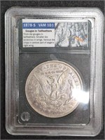 1878-S VAM 1D1 Morgan Silver Dollar