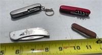 Pocket knives including prrry fulk oil , Swiss