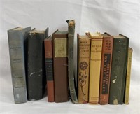 Lot of 10 Antique Books