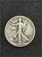 1919 Walking Liberty Silver Half Dollar coin
