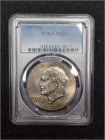1977-D Eisenhower Dollar coin PCGS MS64
