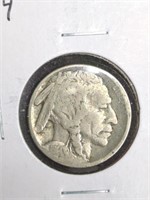 1914 Buffalo Nickel Coin marked Fine