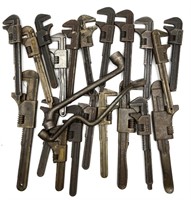 (22) Vintage Ford Adjustable Wrenches