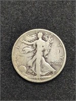 1919-D Walking Liberty Silver Half Dollar coin