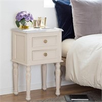 Finch Richards End Table Nightstand with Drawers